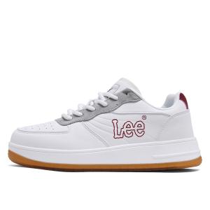 Lee Классическая черно-белая цветовая гамма амортизация устойчивость к истиранию противоскользящие низкие кроссовки для скейтбординга men's