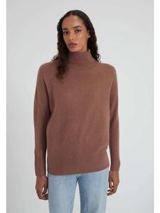 Водолазка свободного кроя цвета мокко Style Republic