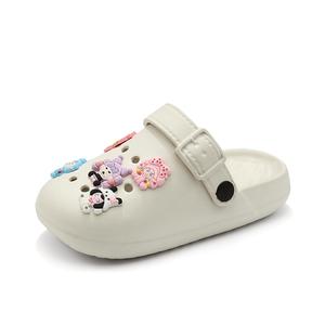 Детские сабо Rebound, устойчивые к истиранию, дышащие, быстросохнущие, нескользящие, с защитой от ударов NEZHACHAOHAI, бежевый