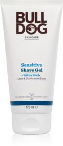 Гель для чувствительной кожи для бритья для мужчин Bulldog, 175 мл