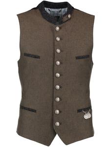 OS-Trachten Традиционный жилет Джуройо коричневого цвета