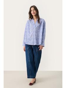 Блузка с короткими рукавами NatalePW, свободный крой, цвет Amparo Blue Mini Flower PART TWO