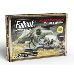 Фигурки Fallout Wasteland Warfare: Ed-E, Rex And Veronica Modiphius