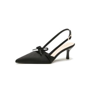 HKCP Женские туфли на высоком каблуке черные, цвет Black