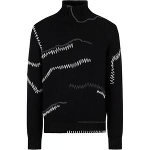 EMPORIO ARMANI Свитер мужской черный