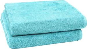 Банное полотенце набор из 2 шт  Zollner, синий