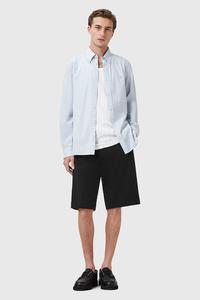 Хлопковые шорты BAY Allsaints, черный