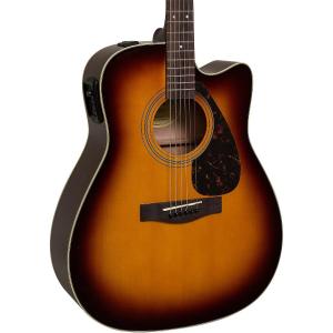 Акустически-электрическая гитара Yamaha FX335C Dreadnought табак Sunburst