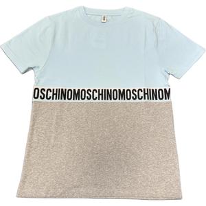 Moschino Футболки унисекс белые с круглым вырезом