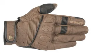 Перчатки Oscar Crazy 8 Alpinestars, коричневый/черный
