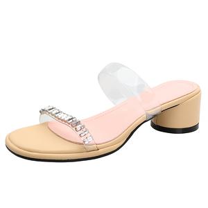 TATAYA Женские шлепанцы на резиновой подошве устойчивые к истиранию желтые, цвет Yellow