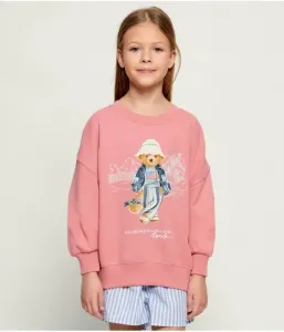 Толстовка regular fit Polo Ralph Lauren, розовый