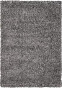 Ковер SAFAVIEH, 69 x 122 см, Fontana Shag Collection, Silver, сплошной дизайн, без линьки и простой в уходе, толщиной 5 см, идеален для помещений с высокой проходимостью: прихожая, гостиная, спальня (FNT800G)