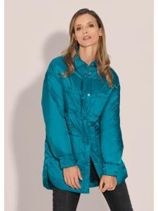 MADELEINE Стеганая куртка с утеплителем цвета бензина