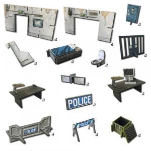 Фигурки Urban Apocalypse Terrain – Police Precinct Battle Systems