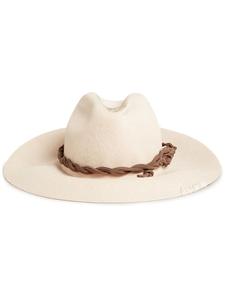 Golden Goose шерстяная шапка, нейтральный цвет