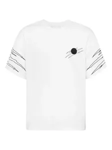 Футболка с круглым вырезом Plein Sport, белый