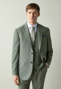 Пиджак из фактурной ткани стандартного кроя Next, Green