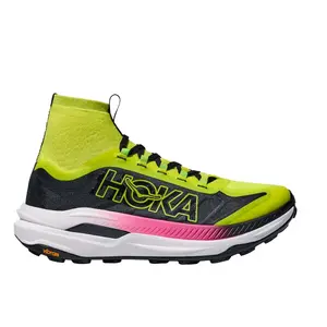 Мужские трейловые кроссовки TECTON X 3 Hoka, флюоресцентный желтый