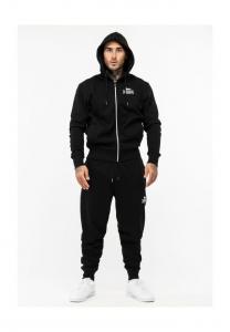 Спортивный костюм с капюшоном обычный крой гниющий Lonsdale, черный