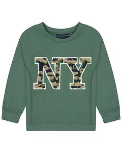 Энди и Эван Ченил Свитшот Andy & Evan, зеленый