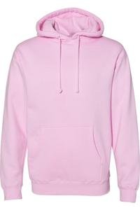Толстовка с капюшоном Independent Trading Co. Heavyweight, светло-розовый