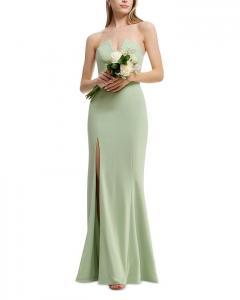 Фернанда V-образное облегающее платье Dress the Population, зеленый