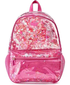 Рюкзак женский модный вязаный на плечо Unicorn Confetti для работы и путешествий (розовый - Sweet Tart) Packed Party