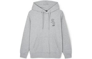 Свитшот мужской серый MLB