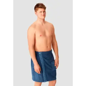 Юбка Rom из мягкого хлопка, хорошо впитывает и регулируется по трем уровням ширины 1 шт., MADE IN GREEN по OEKO-TEX Schiesser, темно-синий