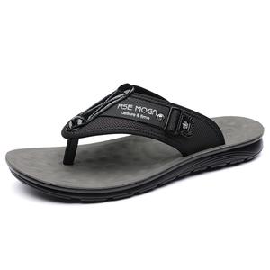 Мужские шлепанцы с резиновой подошвой, устойчивые к запахам LEXON, Black