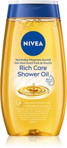 Натуральное питательное масло для душа Nivea, 200 мл