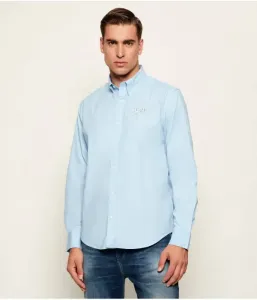 Рубашка regular fit La Martina, небесно-голубой