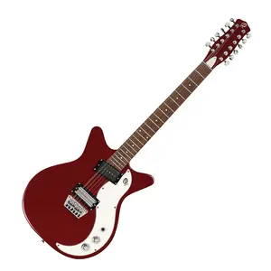 Danelectro '59X12, 12-струнная, кроваво-красная с кремовой накладкой