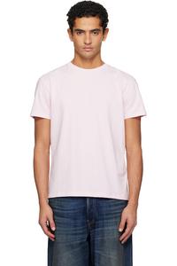 Acne Studios Розовая футболка стандартного кроя
