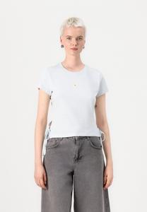 Футболка с принтом ONLCARLA LIFE DETAIL BOX ONLY, светло-голубой