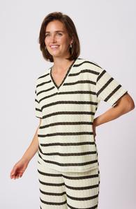 Базовая футболка KAEDITH Kaffe, мультиколор