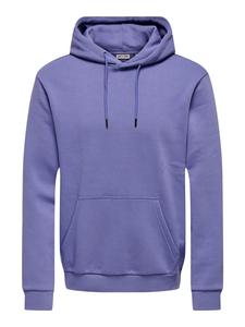 Only & Sons Толстовка 'ONSCeres' Regular fit в светло-фиолетовом цвете