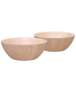 Набор из 2 деревянных мисок для гамака Noritake, wood