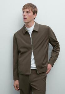 Куртка Massimo Dutti TOTAL LOOK TWO-WAY ZIP, Khaki