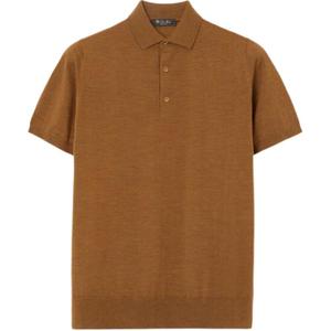 Loro Piana Мужская рубашка поло Camel Oasis