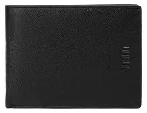Кошелек MANO "MEDIO", натуральная кожа, черный