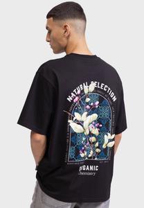 Футболка Redefined Rebel ABRAHAM BOXY FIT, Black Flower/Black