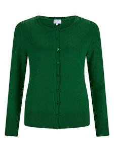 Вязаный кардиган CASH-MERE.CH Knit Cardigan, зеленый