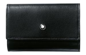 MONTBLANC Ключница из кожи коровы Meisterstuck черная