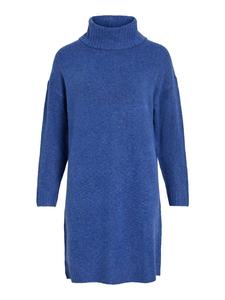 VILA Вязаное платье 'HANNA' в синем цвете