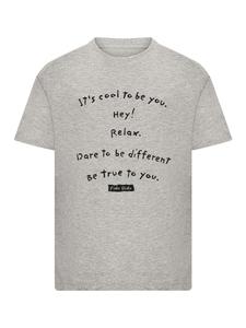 Футболка Fido Dido Its Cool To Be You серо-меланжевого цвета F4NT4STIC