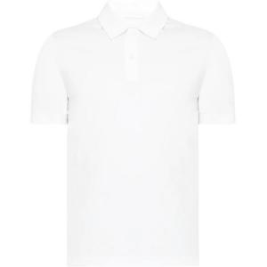 Рубашка поло мужская белая Prada, белый