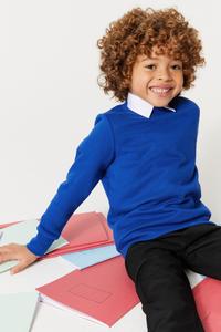 Школьный свитер с круглым вырезом Clarks, синий