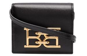 BALLY Кожаная сумка через плечо женская черная